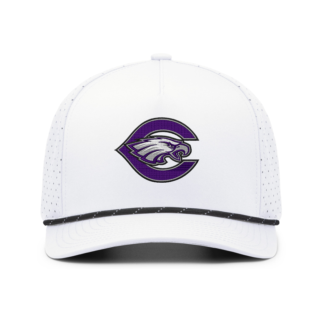 Perforated Snapback Rope Hat