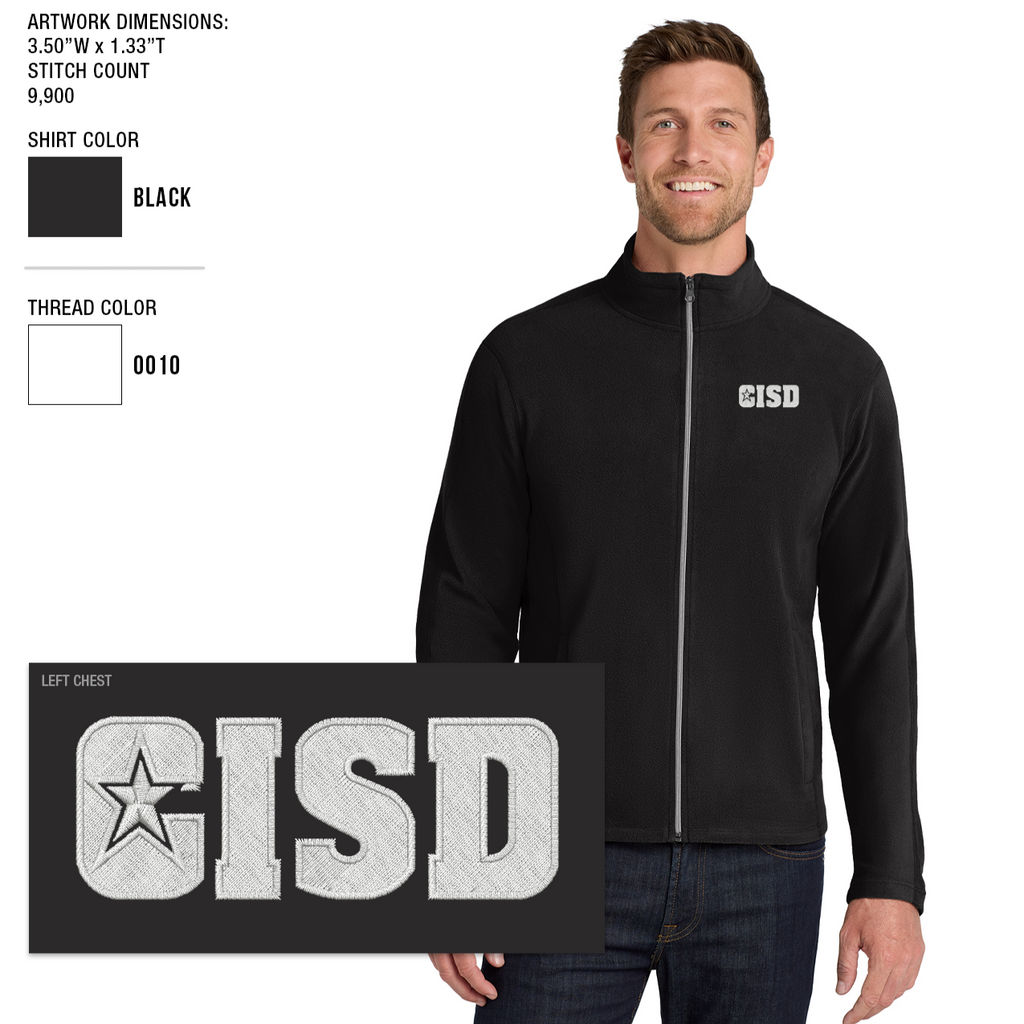 Crowley ISD Men's Microfleece Jacket