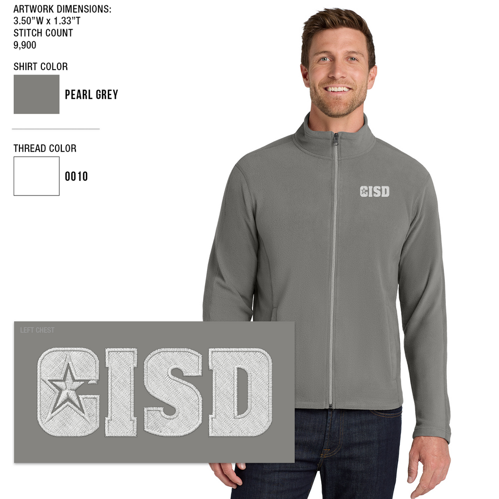 Crowley ISD Men's Microfleece Jacket