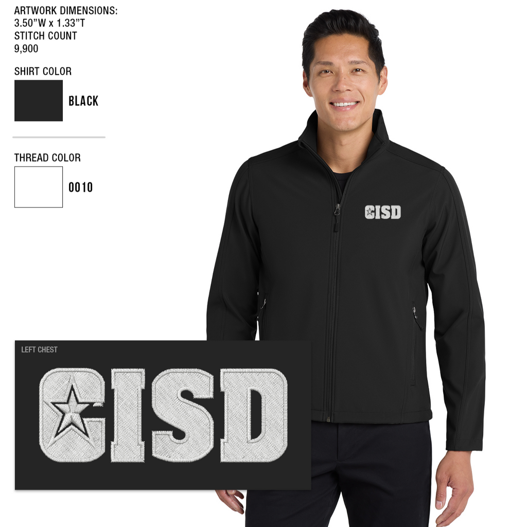 Crowley ISD Men's Soft Shell Jacket