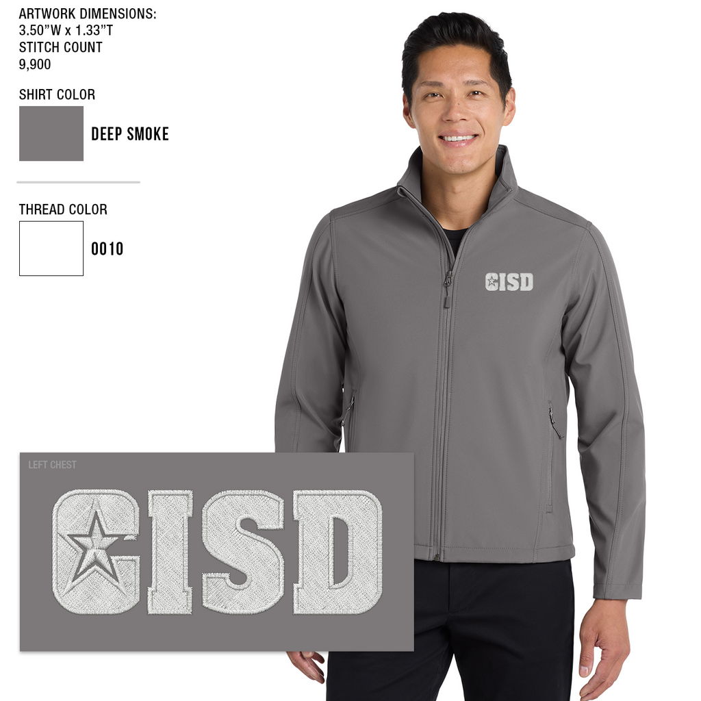 Crowley ISD Men's Soft Shell Jacket