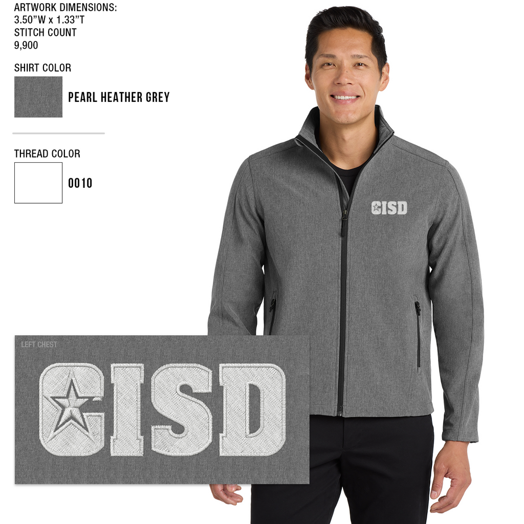 Crowley ISD Men's Soft Shell Jacket