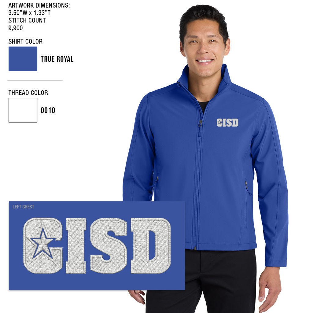 Crowley ISD Men's Soft Shell Jacket
