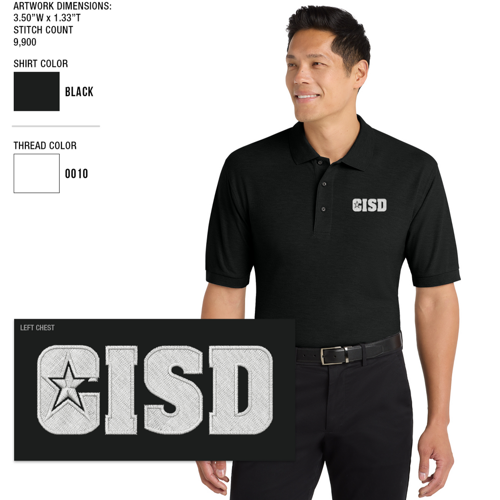 Crowley ISD Men's Silk Touch Polo