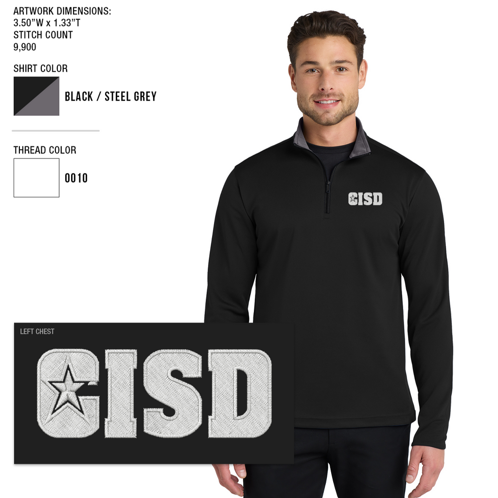 Crowley ISD Men's Quarter Zip