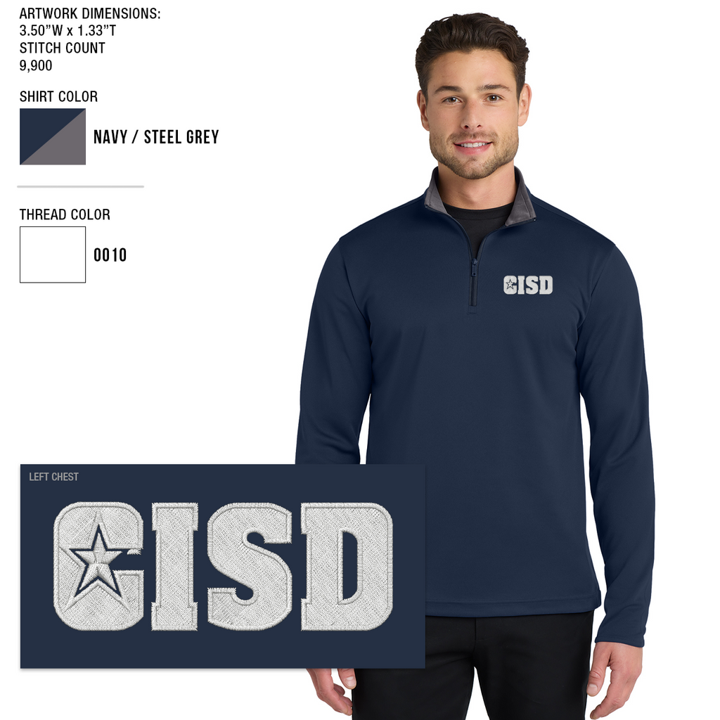 Crowley ISD Men's Quarter Zip