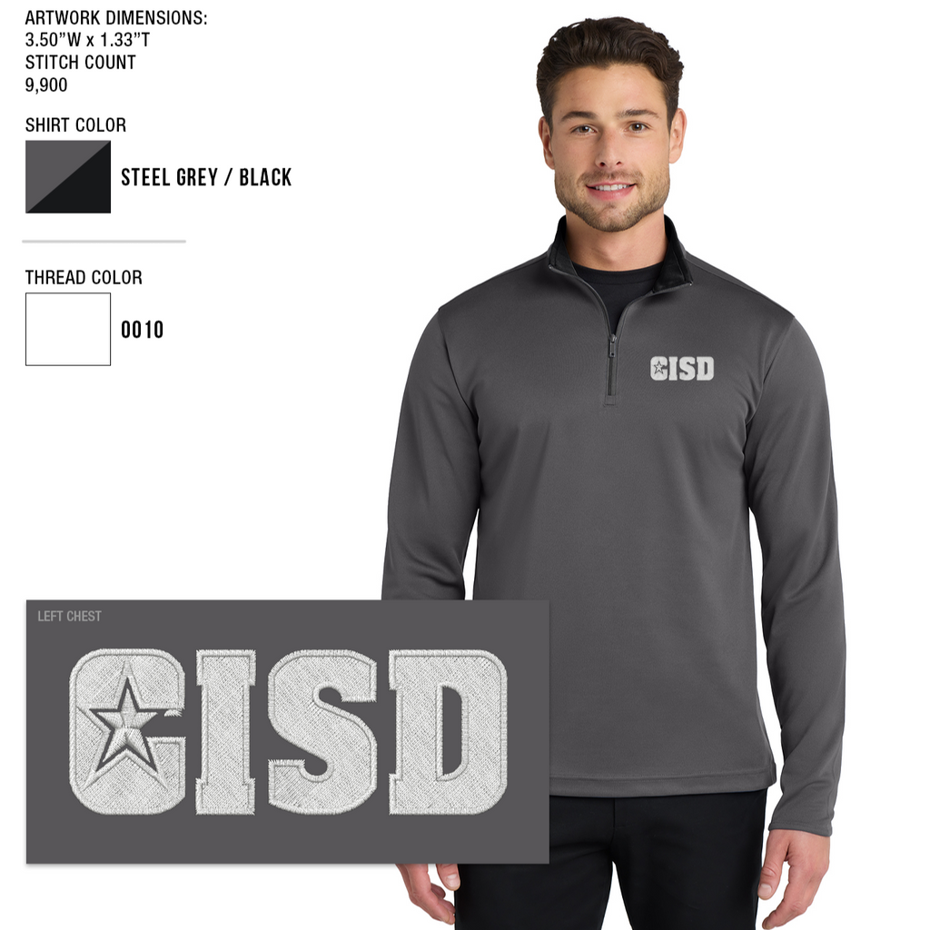 Crowley ISD Men's Quarter Zip