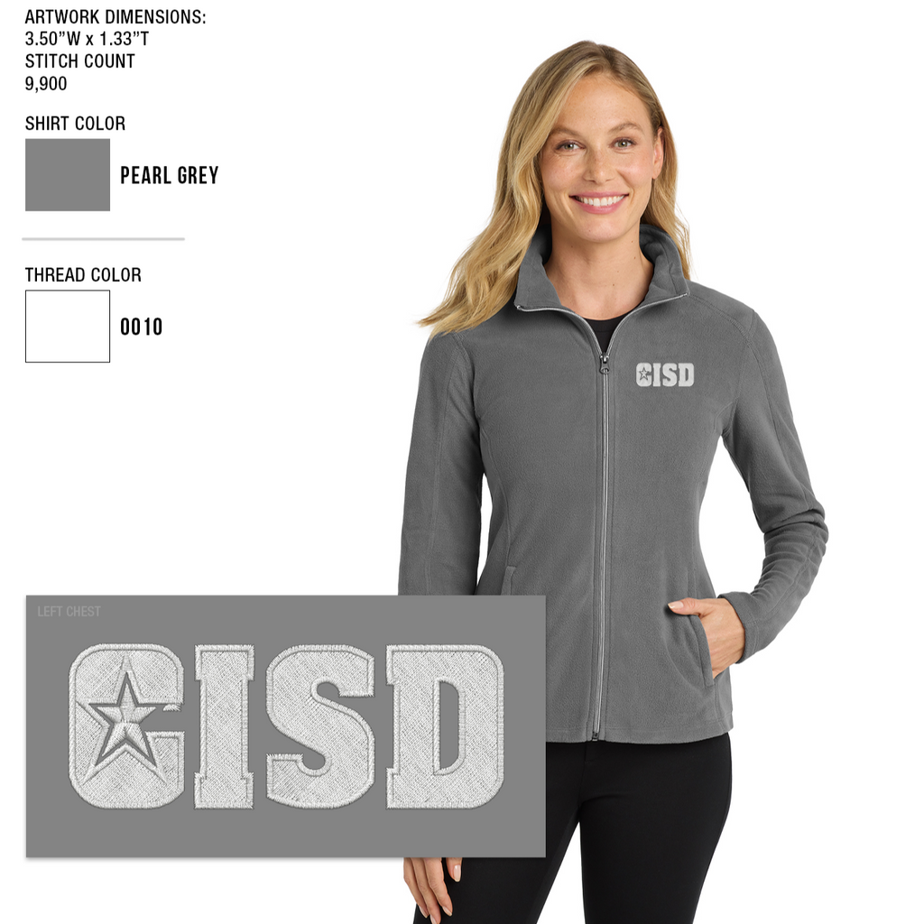 Crowley ISD Women's Microfleece Jacket