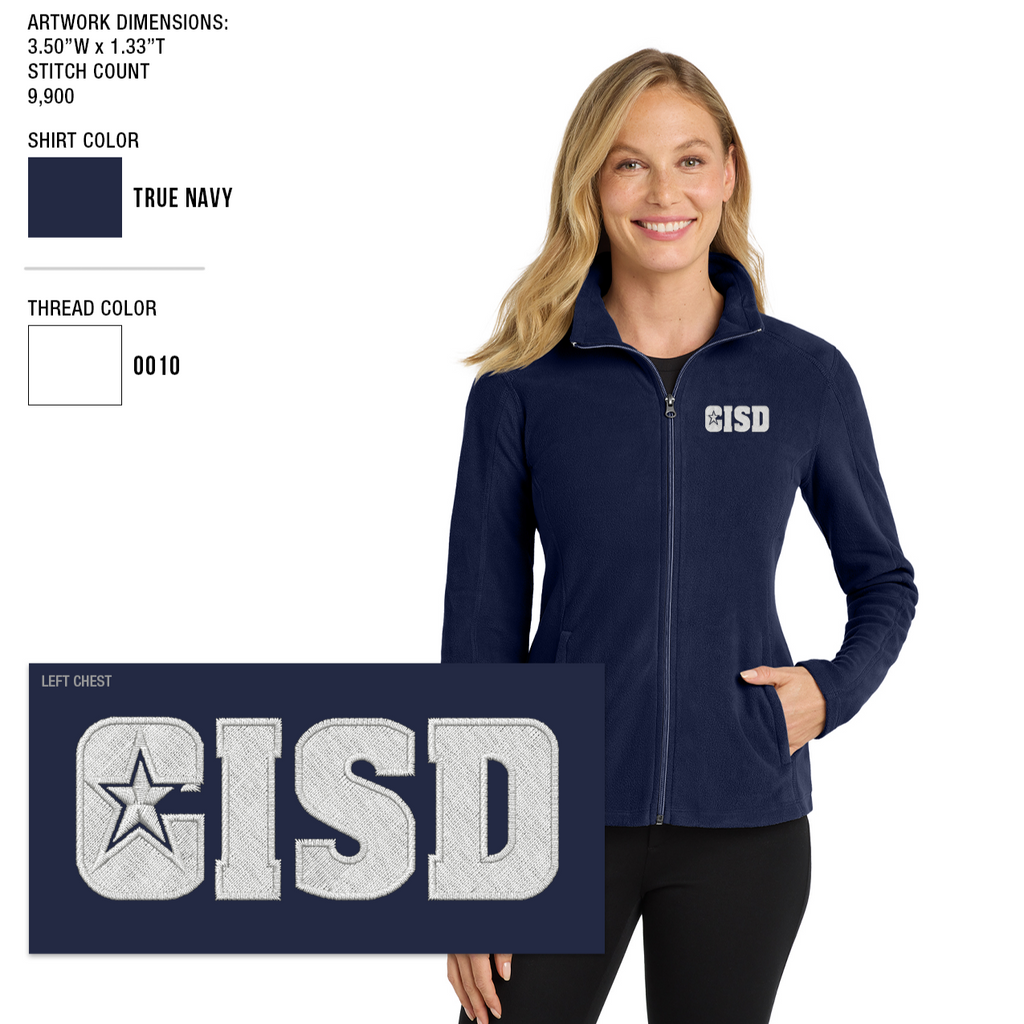 Crowley ISD Women's Microfleece Jacket