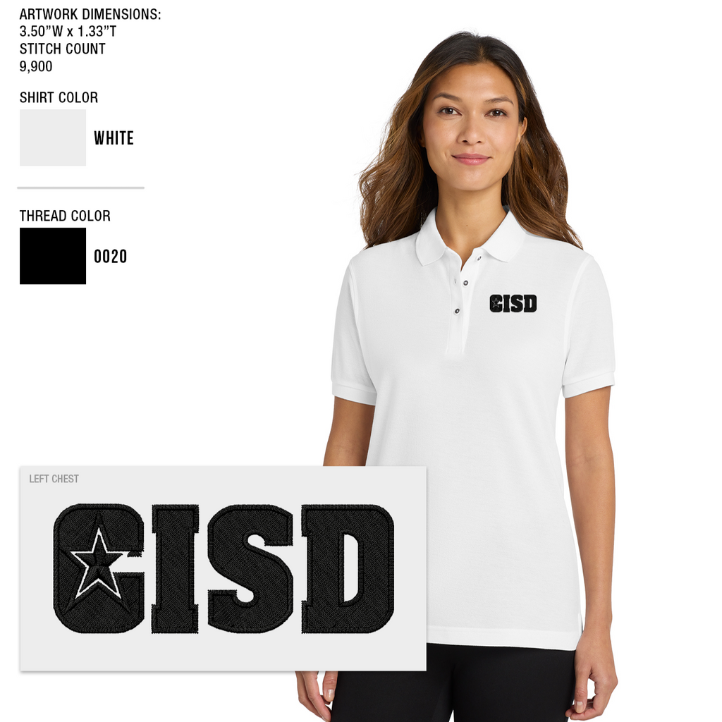 Crowley ISD Women's Silk Touch Polo