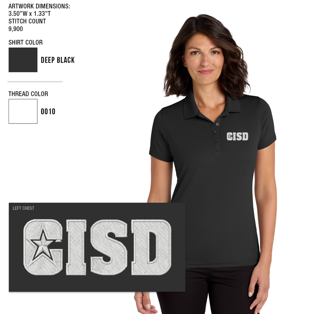 Crowley ISD Women's Dry Fit Polo