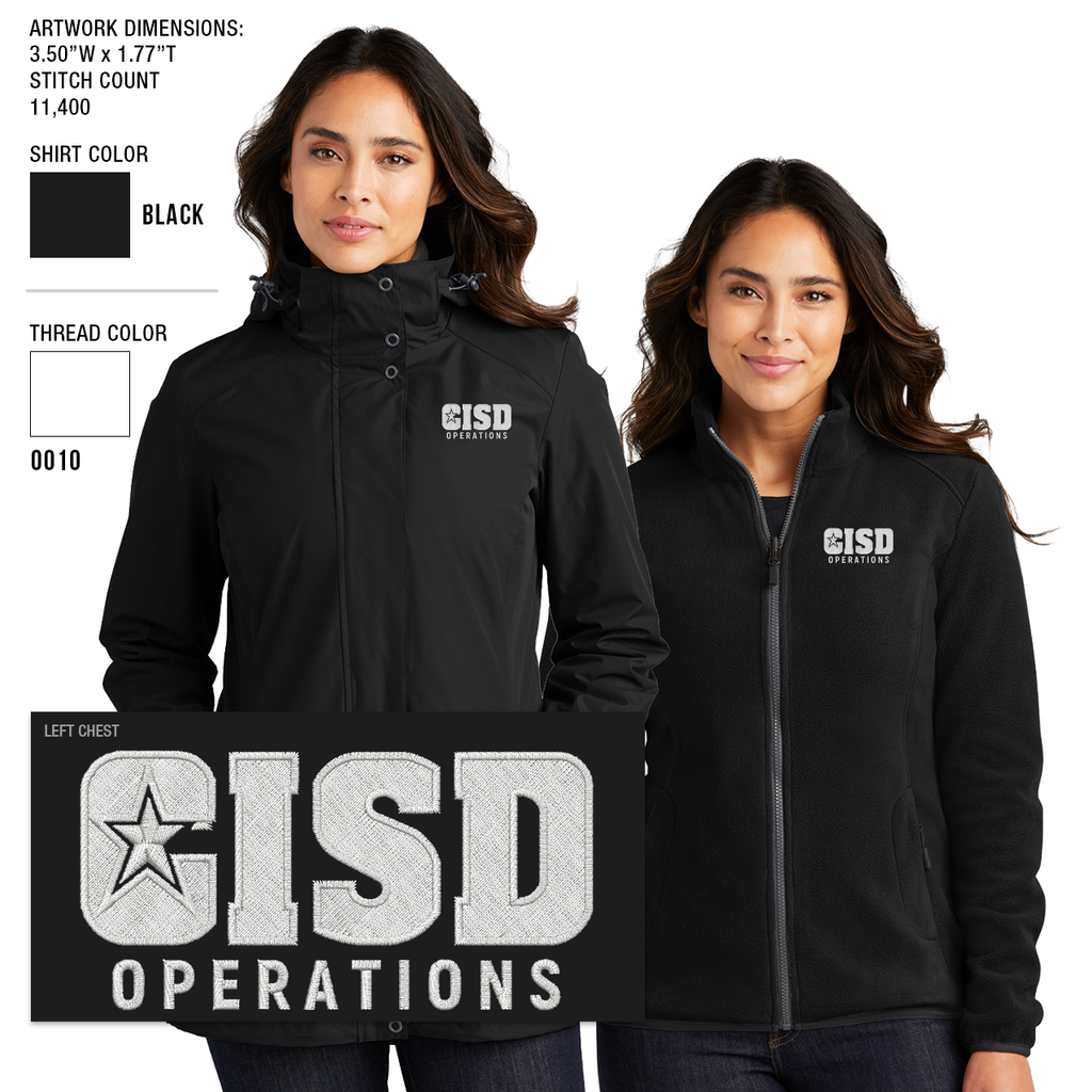 Crowley ISD Women's 3-in-1 Jacket
