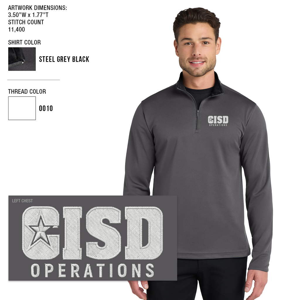 Crowley ISD Men's Quarter Zip