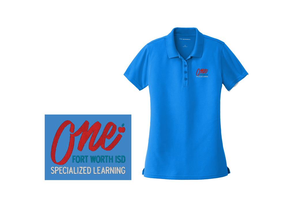 FWISD Specialized Learning Women's Dry Fit Polo