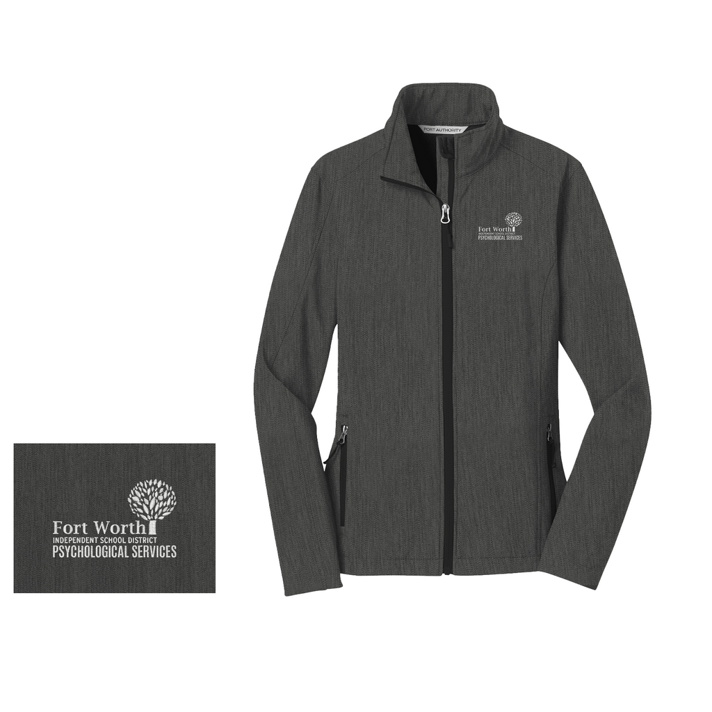 FWISD Psych Services Women's Soft Shell Jacket