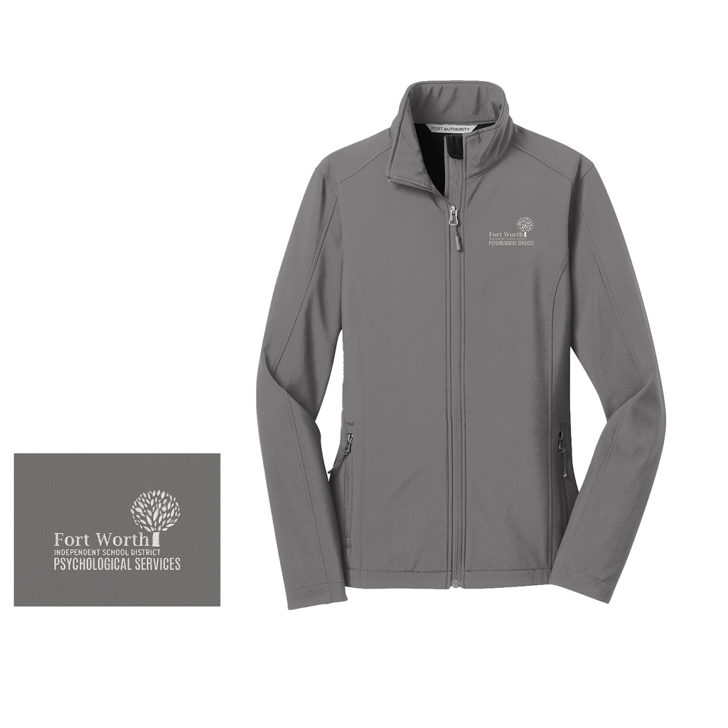 FWISD Psych Services Women's Soft Shell Jacket