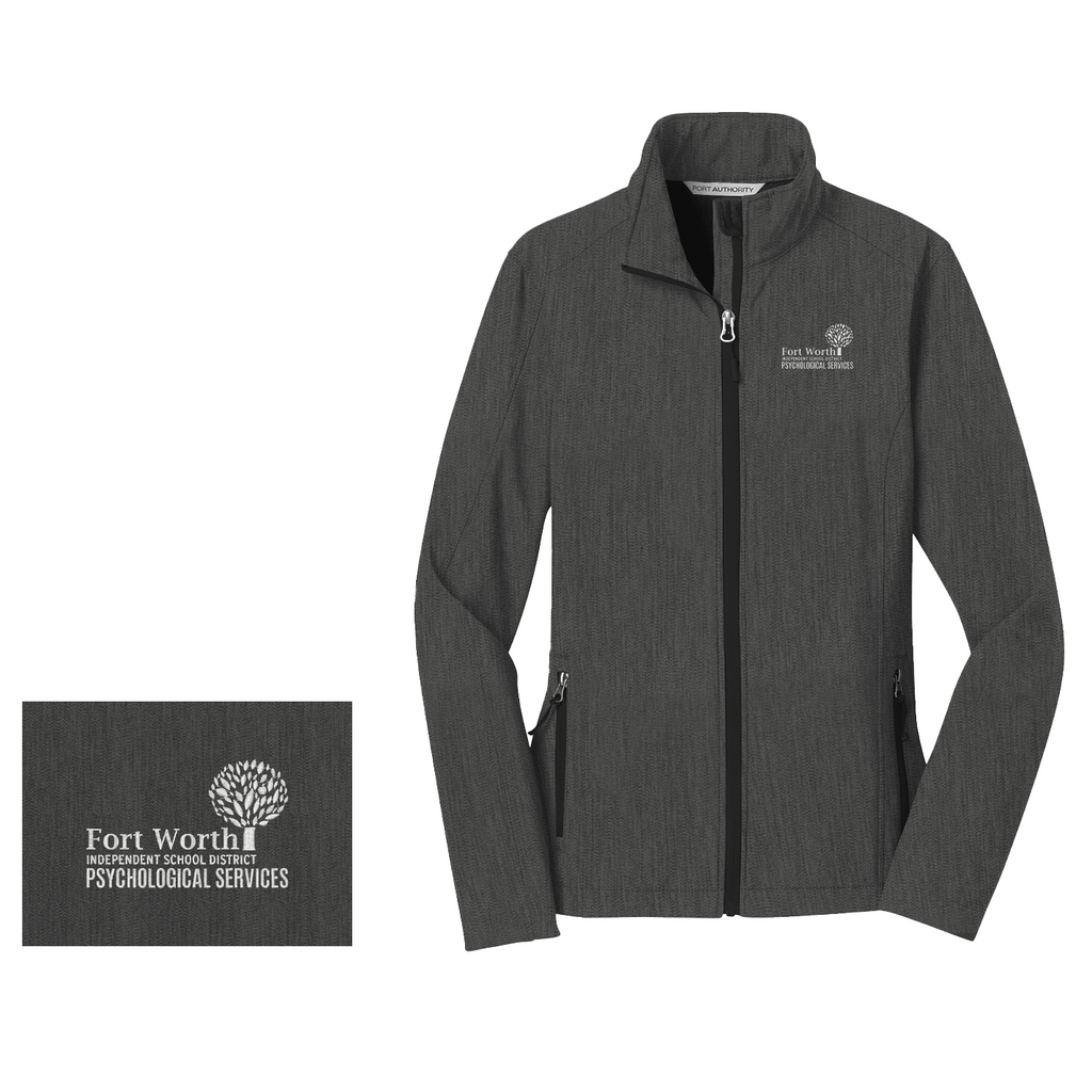 FWISD Psych Services Women's Soft Shell Jacket