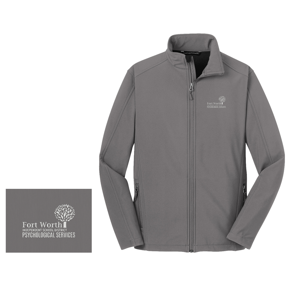 FWISD Psych Services Men's Soft Shell Jacket