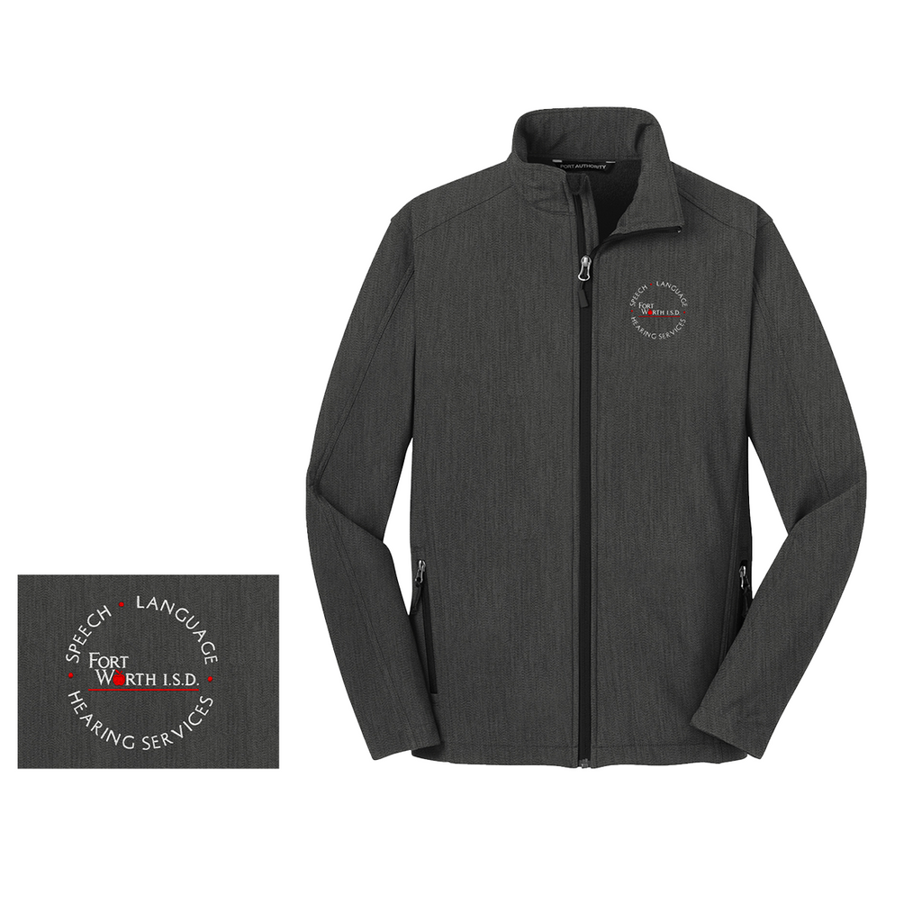 FWISD Speech Language Hearing Soft Shell Jacket