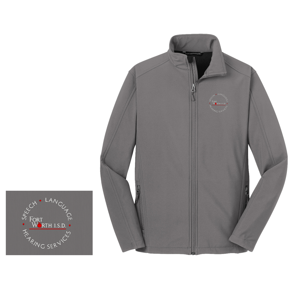 FWISD Speech Language Hearing Soft Shell Jacket