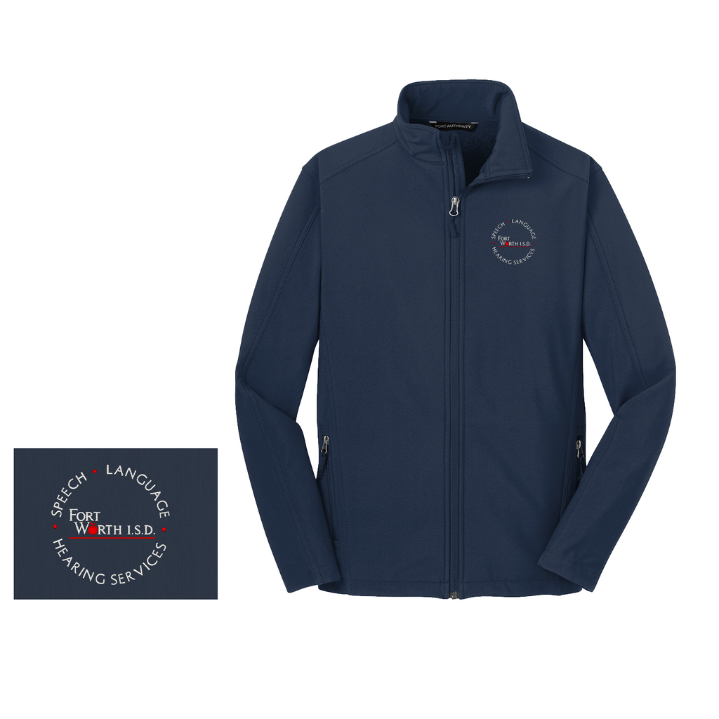 FWISD Speech Language Hearing Soft Shell Jacket