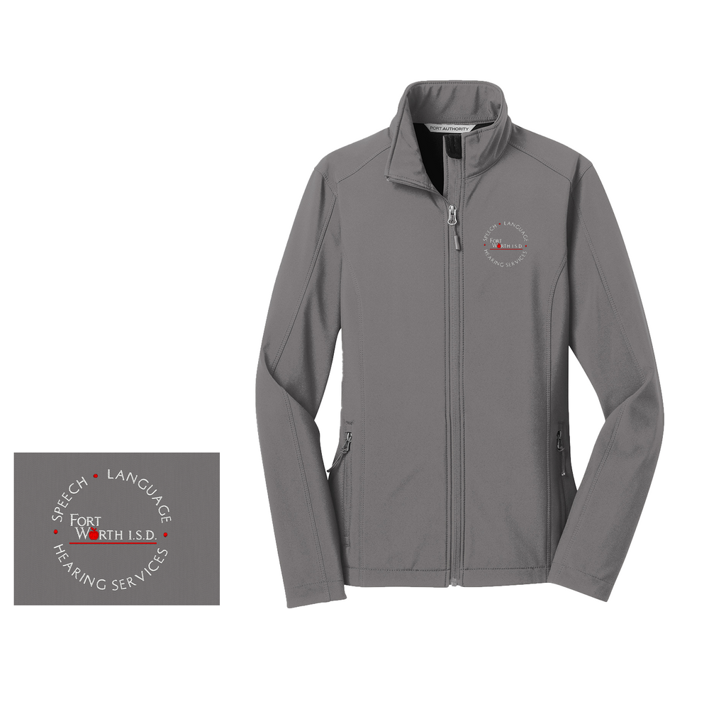 FWISD Speech Language Hearing Women's Soft Shell Jacket