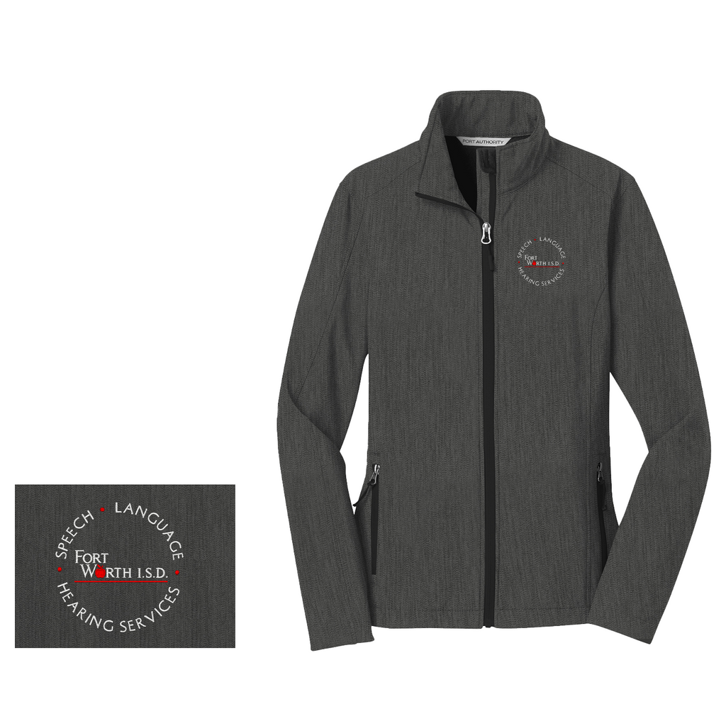 FWISD Speech Language Hearing Women's Soft Shell Jacket