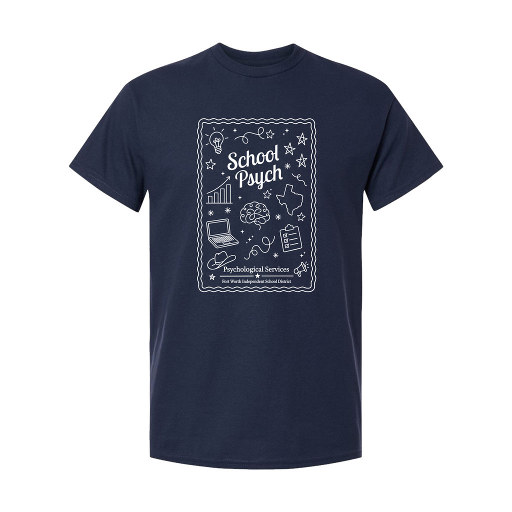 FWISD School Psych Sketch Tee