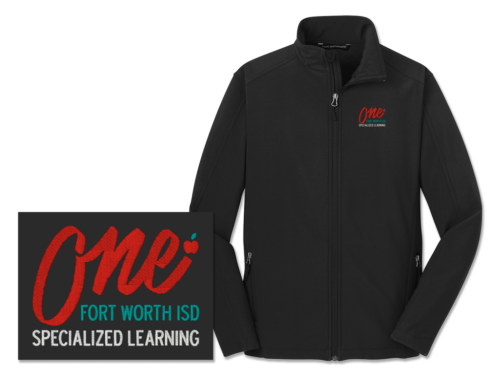 FWISD Specialized Learning Men's Soft Shell Jacket