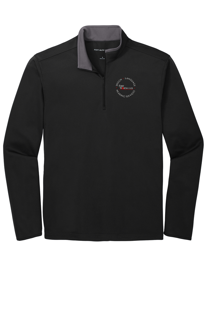FWISD Men's Speech Language Hearing Quarter Zip