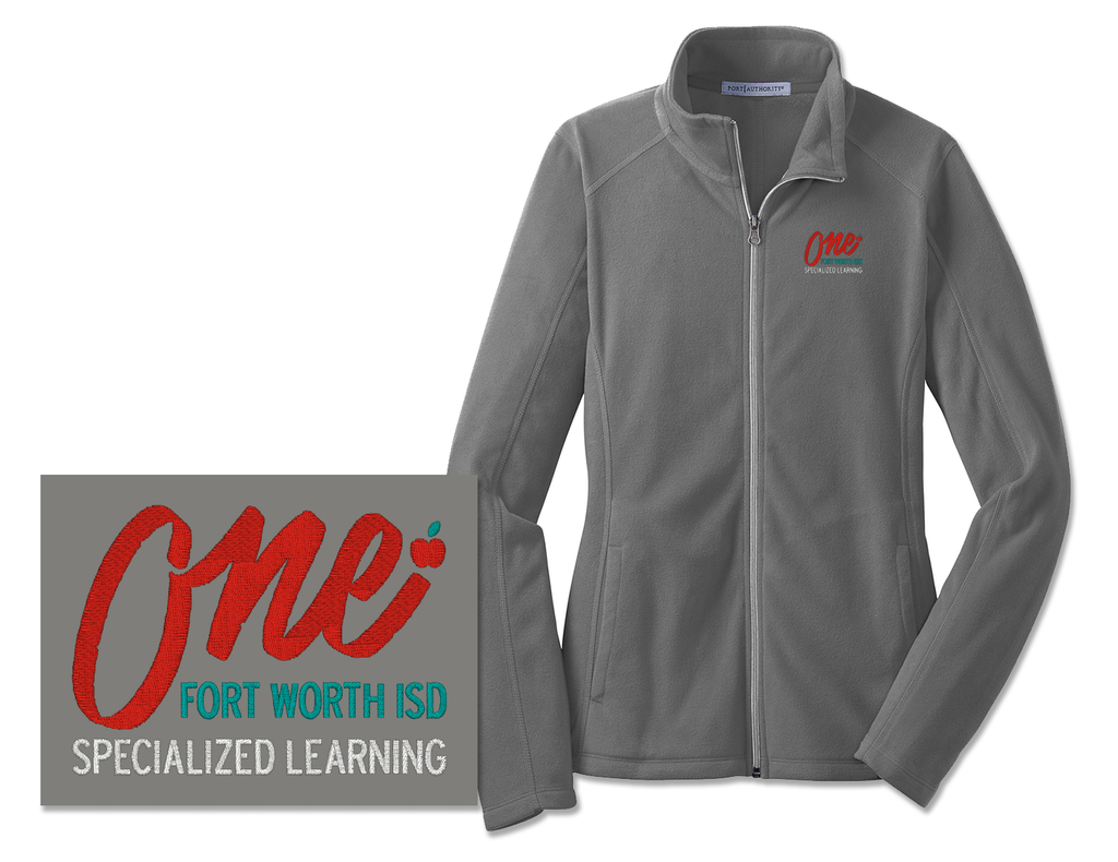 FWISD Specialized Learning Women's Microfleece Jacket