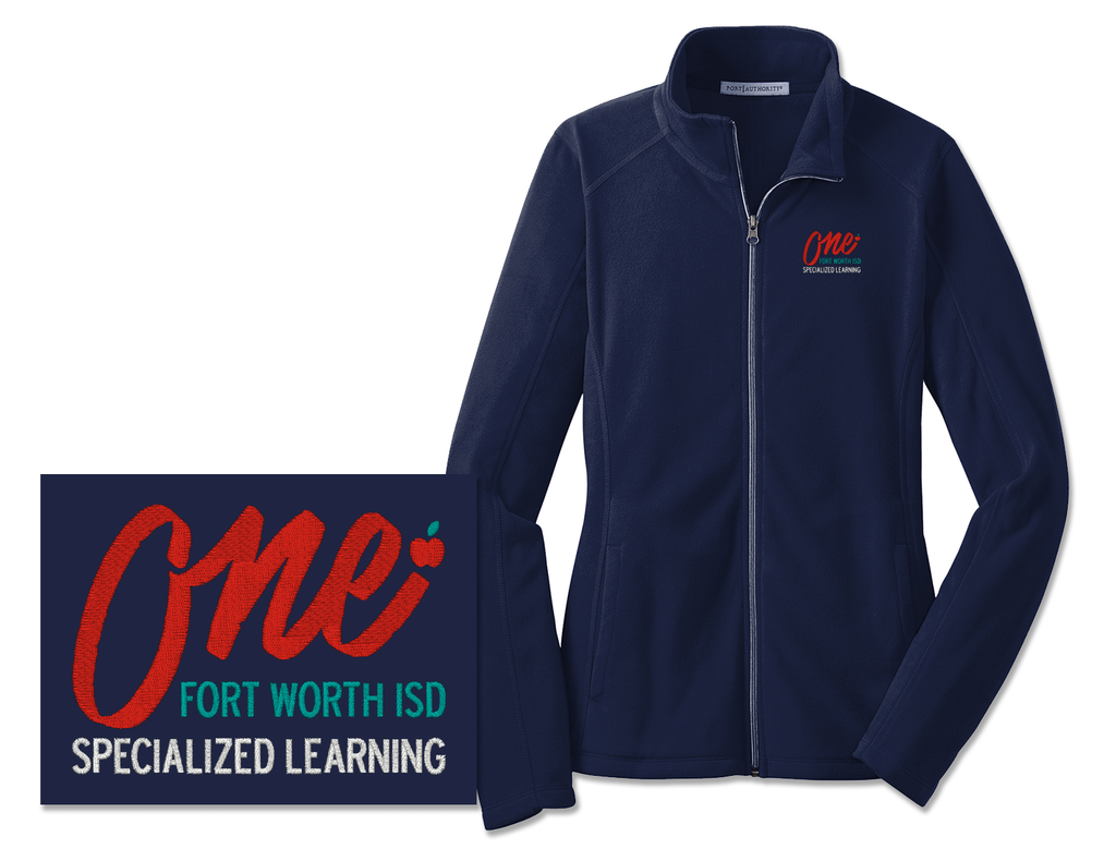 FWISD Specialized Learning Women's Microfleece Jacket