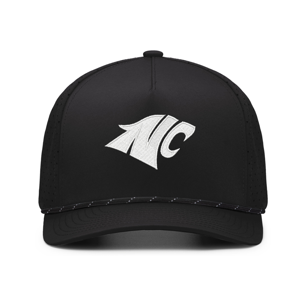 Perforated Snapback Rope Hat