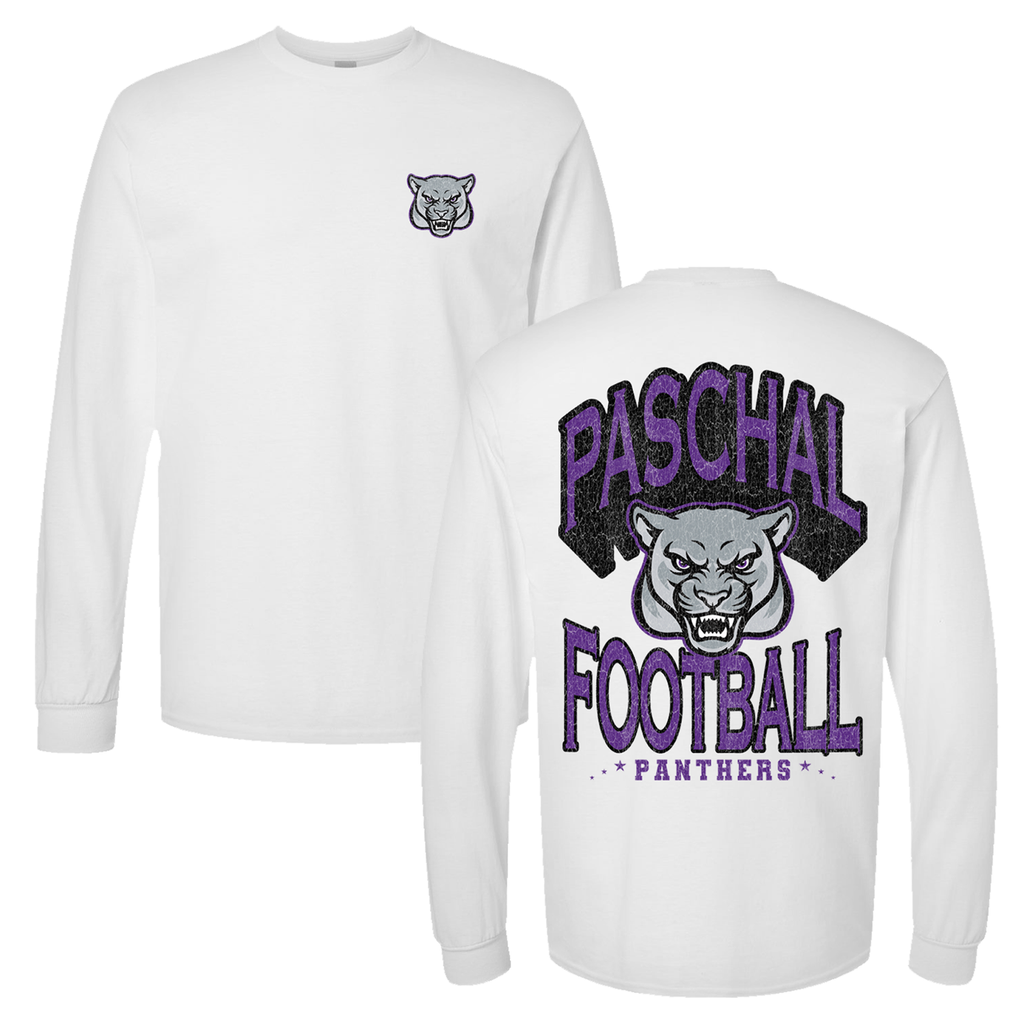 Big Bold Football Long Sleeve Tee