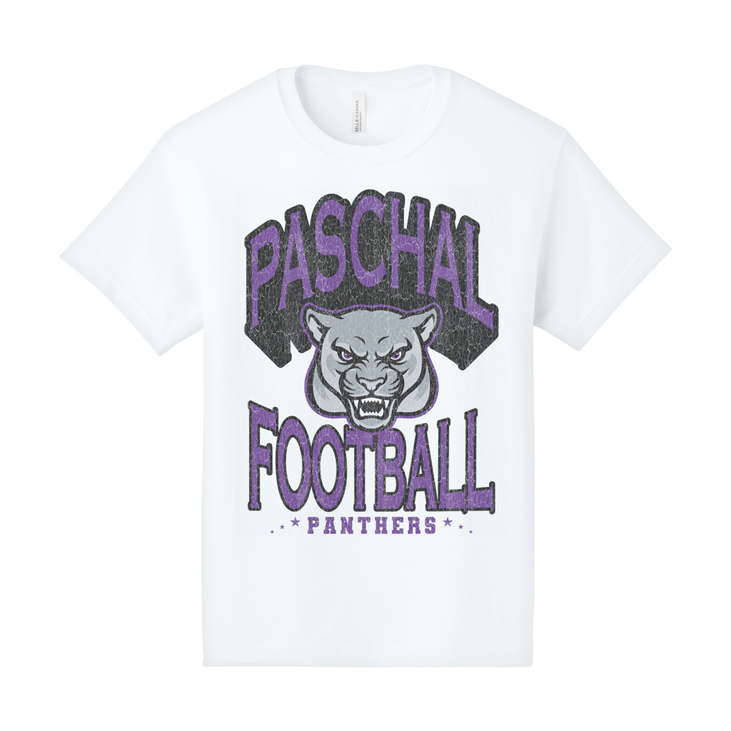 Big Bold Football Heavy Cotton Tee