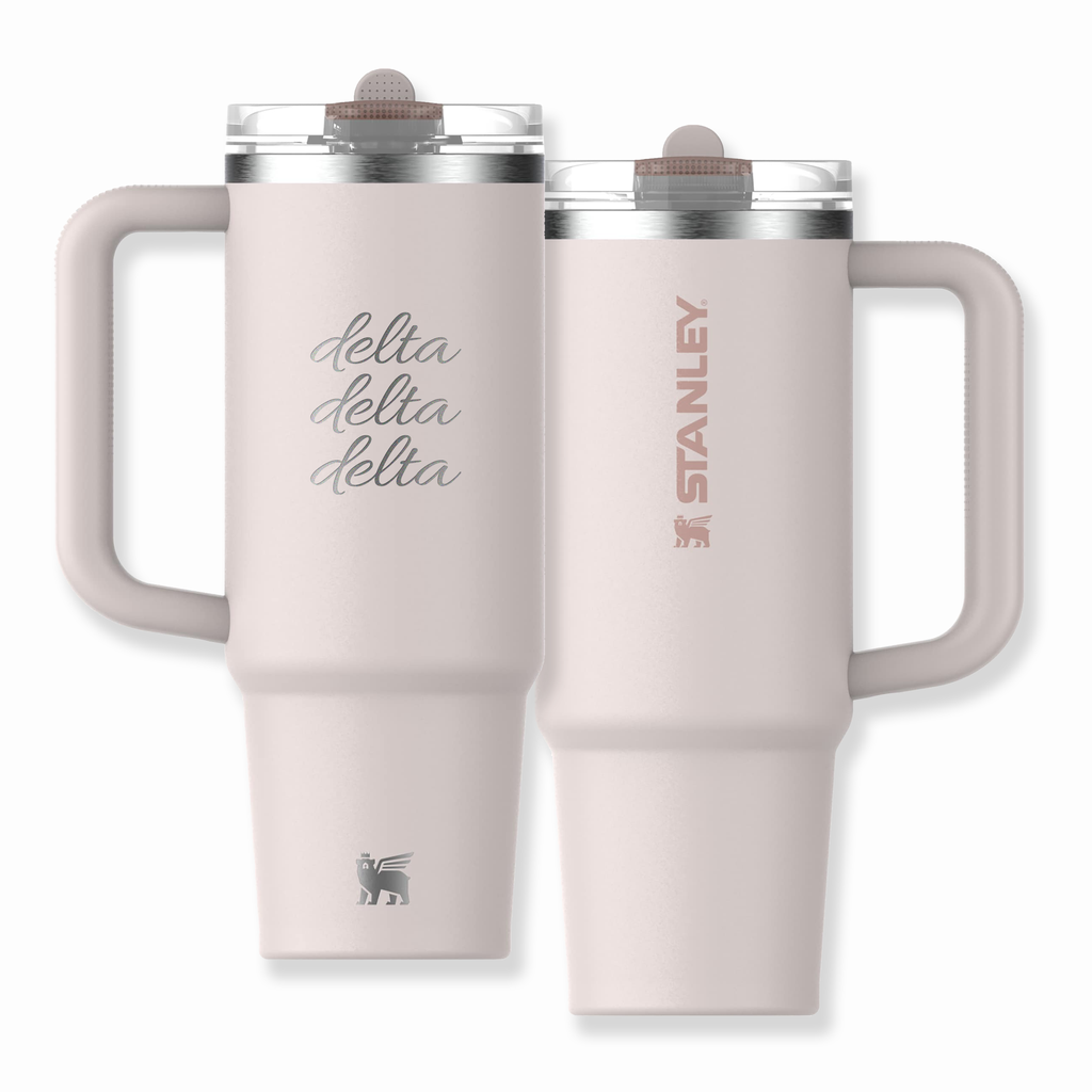 Tri Delta Stanley 30oz Flip Straw Quencher