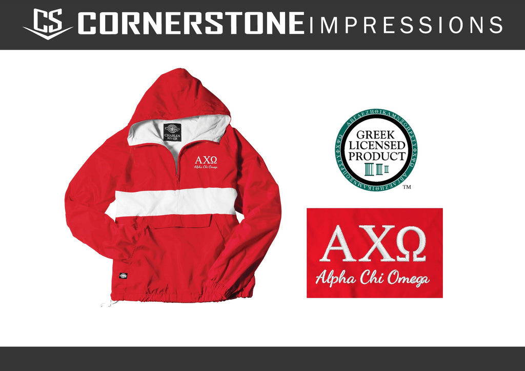 Charles River Embroidered Sorority Jackets