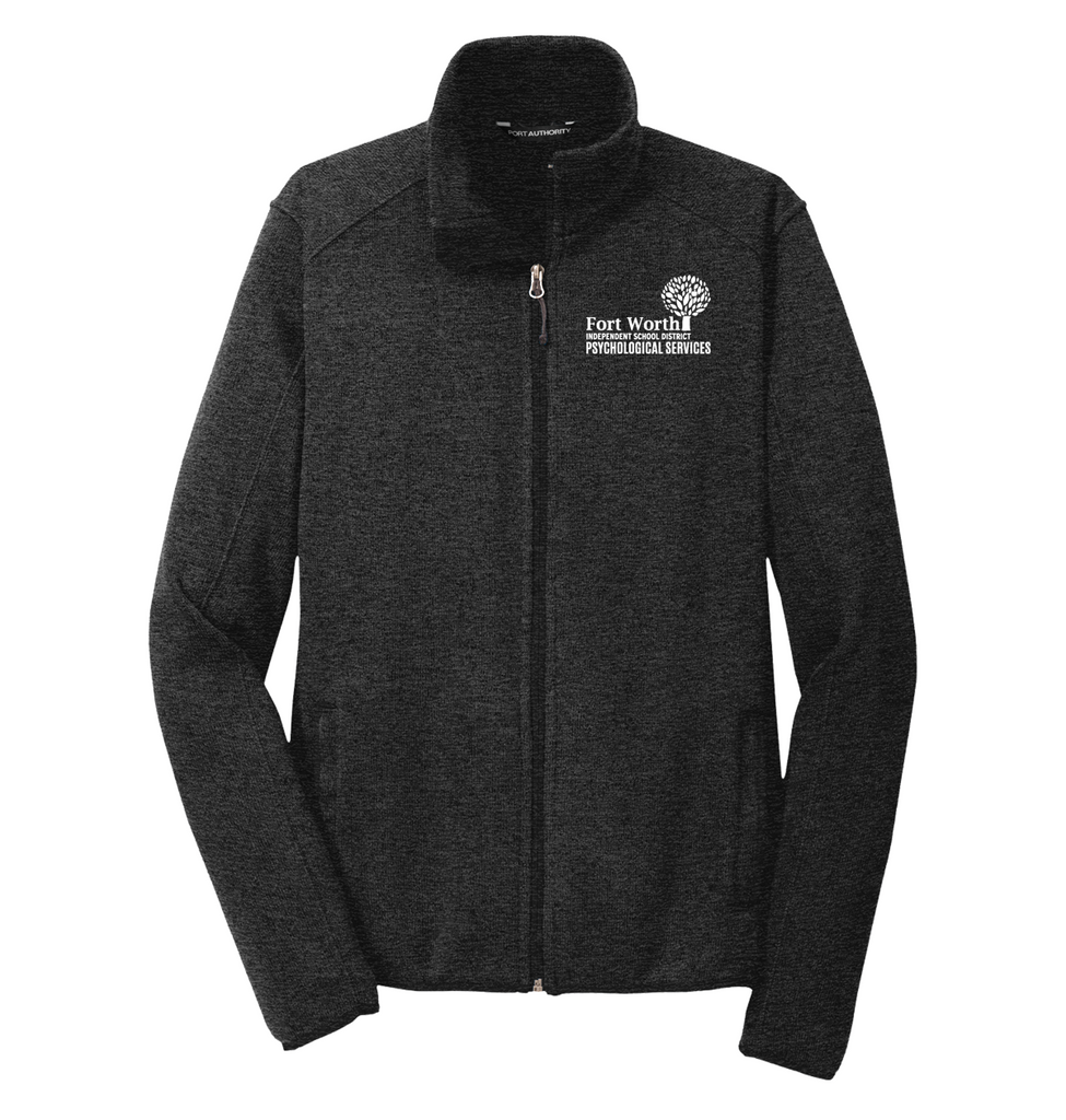 FWISD Psych Services Sweater Fleece Jacket