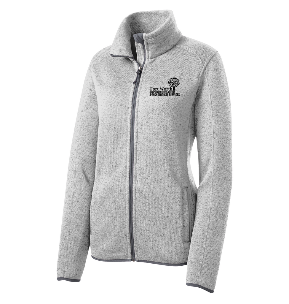 FWISD Women's Sweater Fleece Jacket