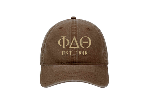 White High Pony Dad Hat