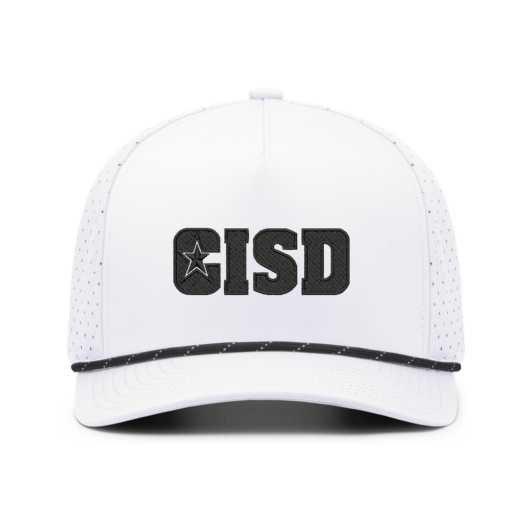 Perforated Snapback Rope Hat