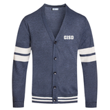 CISD Unisex Stripe V-Neck Sweater