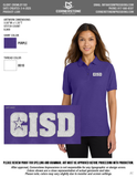 CISD Women's Silk Touch Polo
