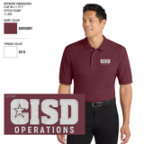 Crowley ISD Men's Silk Touch Polo