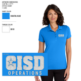 Crowley ISD Women's Dry Fit Polo