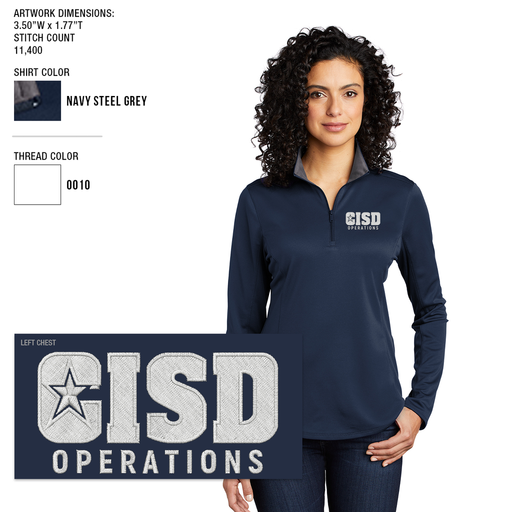 Crowley ISD Women's Quarter Zip