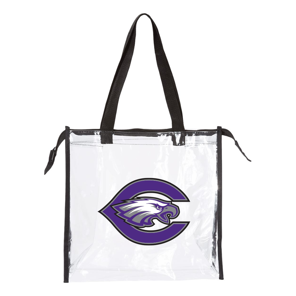 Clear Zipper Tote