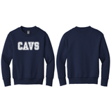 Cavs Block Letter Sweatshirts