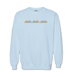 Sprinkles Embroidered Comfort Colors Crewneck
