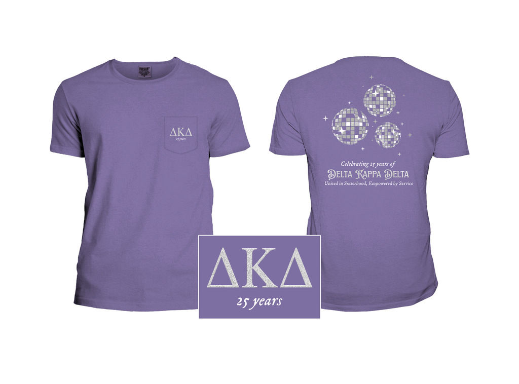Delta Kappa Delta 25 Years Shirts